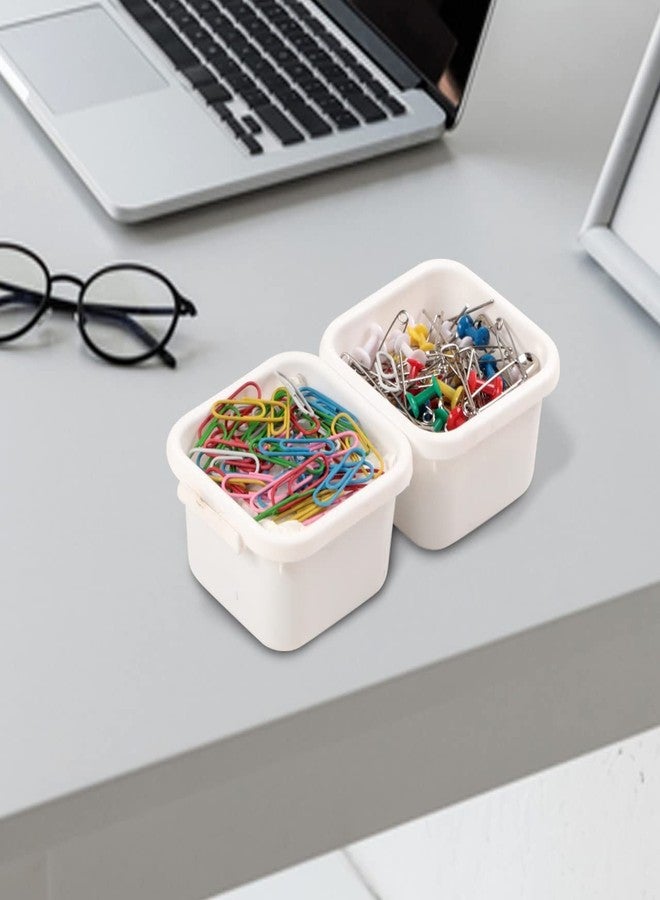 Cutting EDGE Interlocking Drawer Organizer Set of 8, Divider/Separator Plastic Trays for Flatware, Cutlery & Desk Storage for Household, Kitchen & Office (White) - Image 3